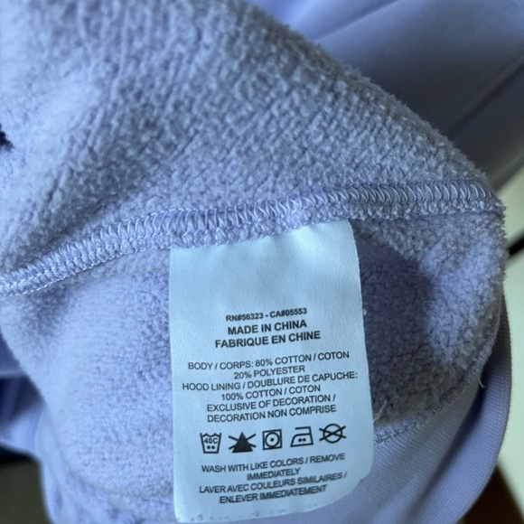 Nike Lavender Pullover Hoodie - Picture 6 of 7